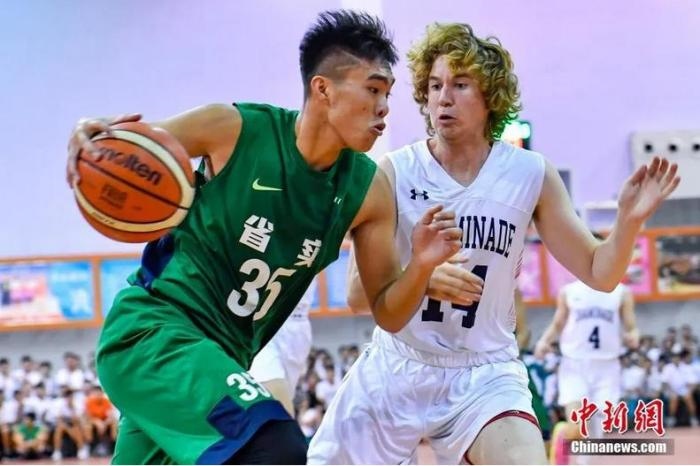 　　資料圖：中美青少年籃球友誼賽。<a target='_blank' href='http://www.chinanews.com/'>中新社</a>記者 陳驥旻 攝