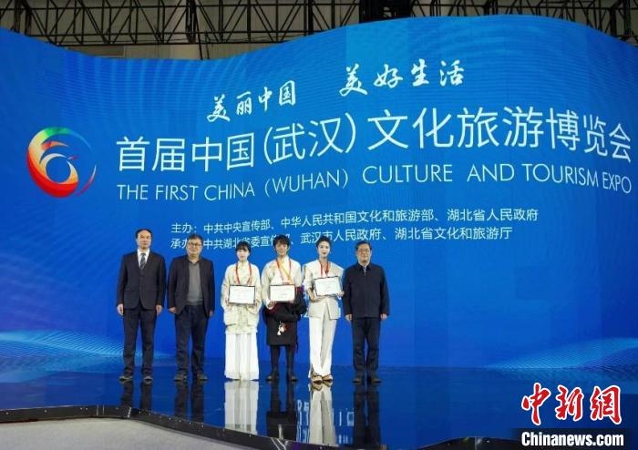 圖為，首屆中國(武漢)文化旅游博覽會現(xiàn)場 武漢文旅局供圖