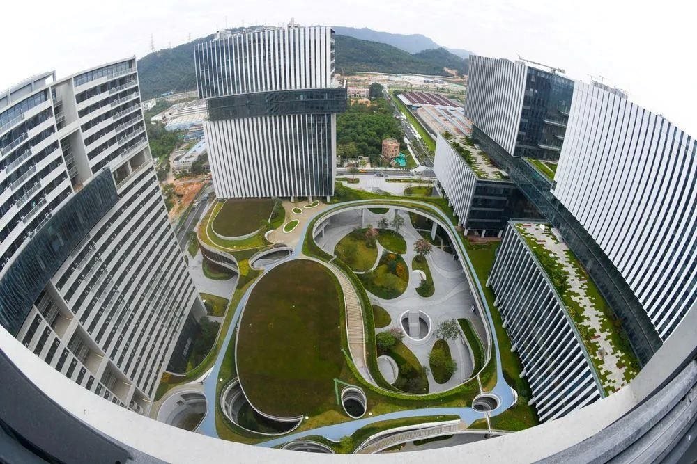 △位于深圳的光明科學(xué)城啟動區(qū)。預(yù)計今年啟動區(qū)的合成生物大科學(xué)裝置將部分投入使用。