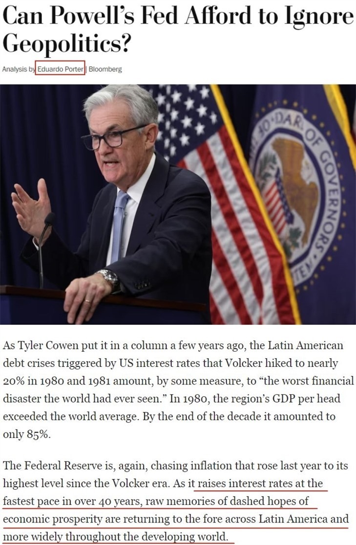 十次加息，美國如何傷害了世界