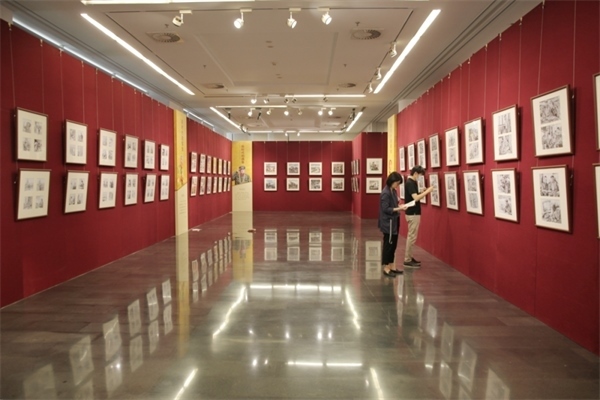 展覽現(xiàn)場。出版社供圖