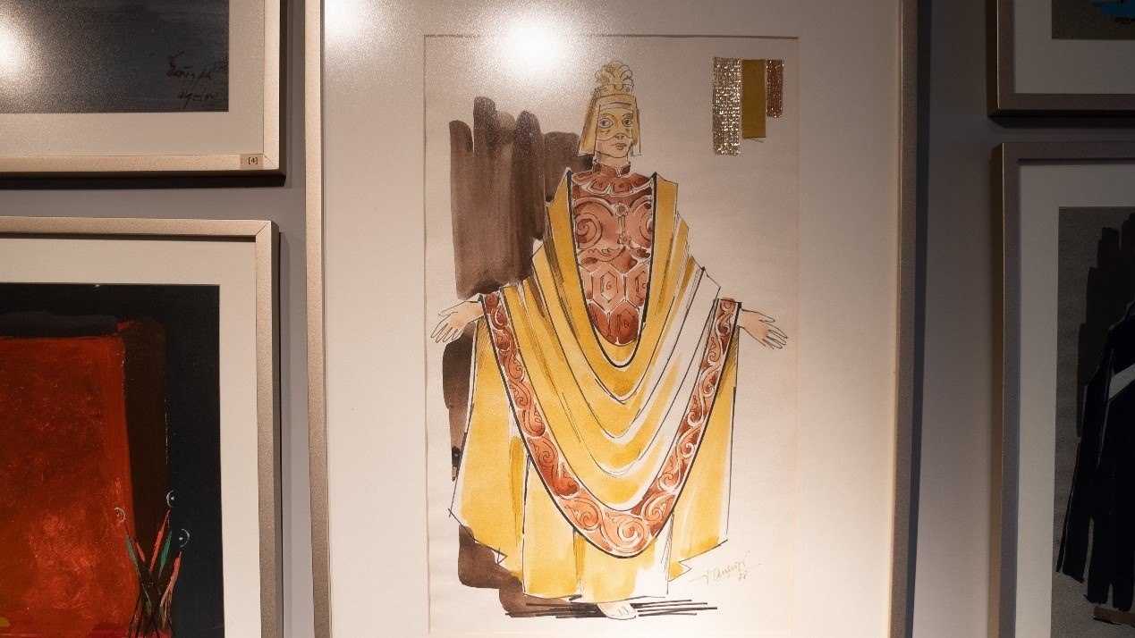 卡贊扎基斯的作品被改編成戲劇。人民網(wǎng)記者 葛泰佚攝