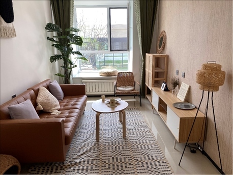 輝山英才社區(qū)樣板間。北京外國語大學(xué) 許青攝