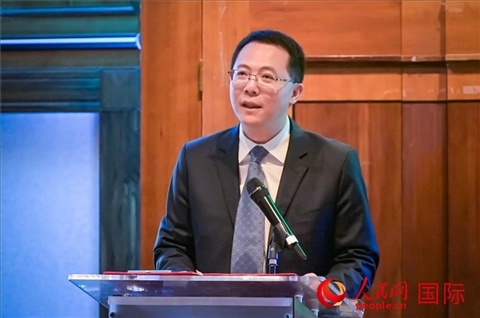 吳文海致辭。人民網(wǎng) 郭錦標(biāo)攝