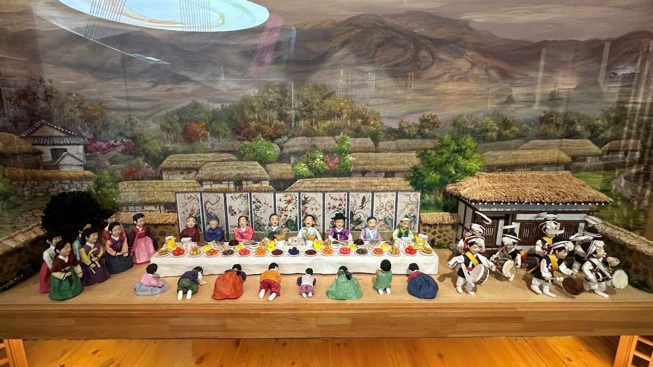 朝鮮族花甲禮展示。人民網(wǎng)記者 金洪花攝