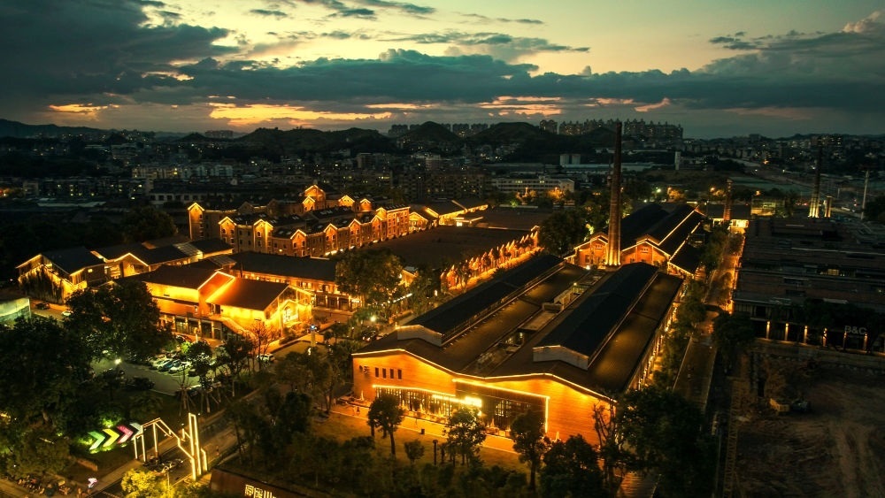 ↑ 景德鎮(zhèn)文創(chuàng)街區(qū)。