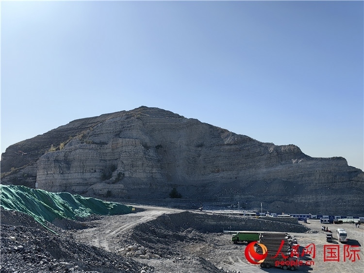 薊州礦山生態(tài)修復(fù)項目。人民網(wǎng)記者 符園園攝