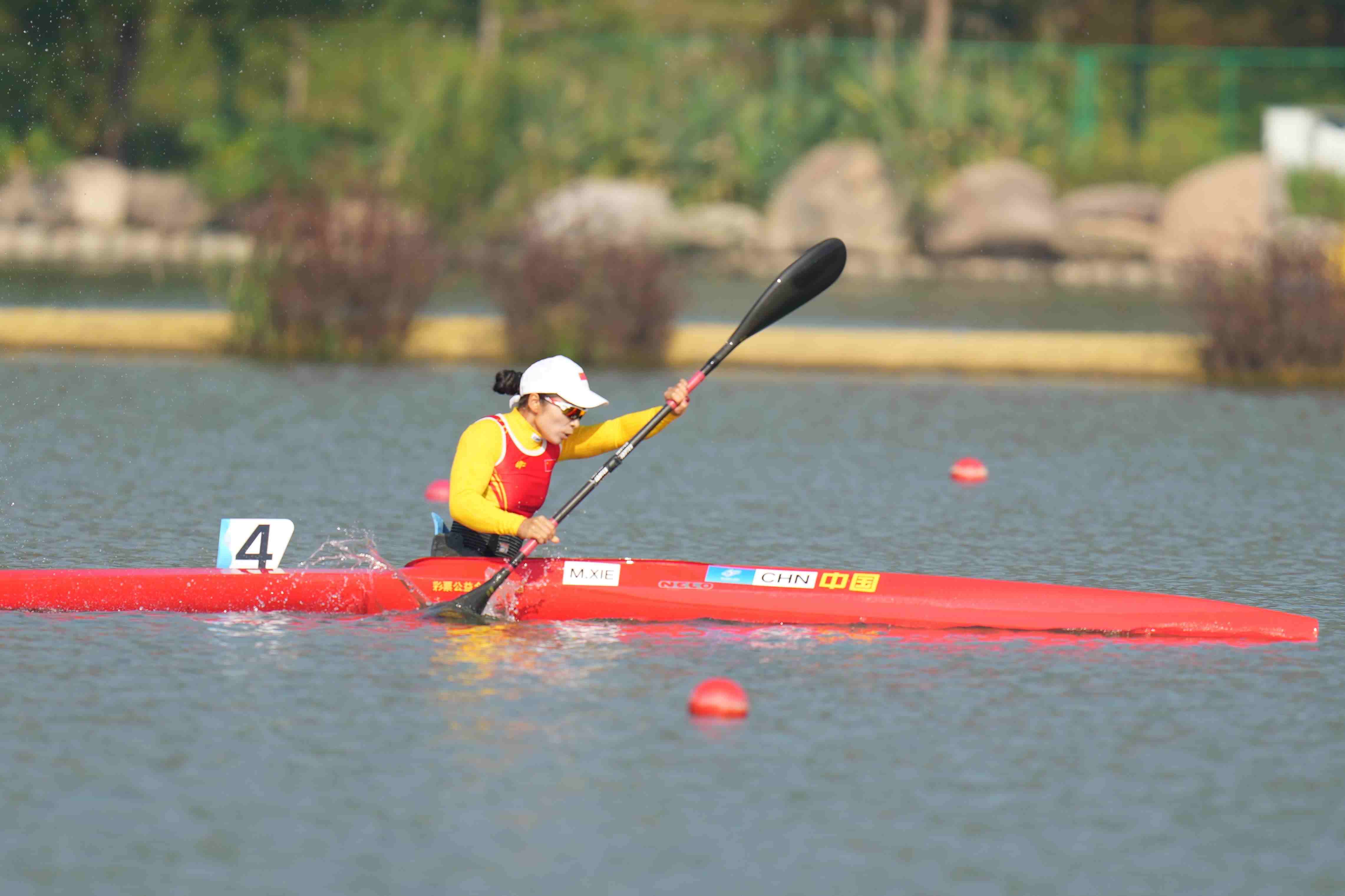 △2023年10月23日，中國(guó)選手謝毛三獲得本屆亞殘運(yùn)會(huì)首金。