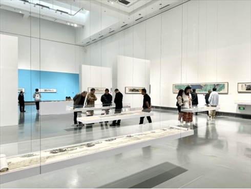 畫展現(xiàn)場(chǎng)。主辦方供圖