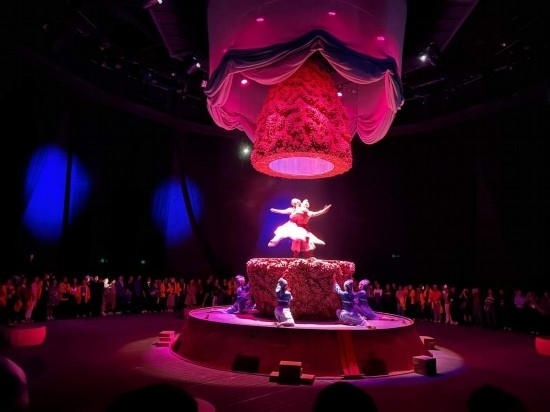 《天釀》演出場景。本報記者劉書文攝