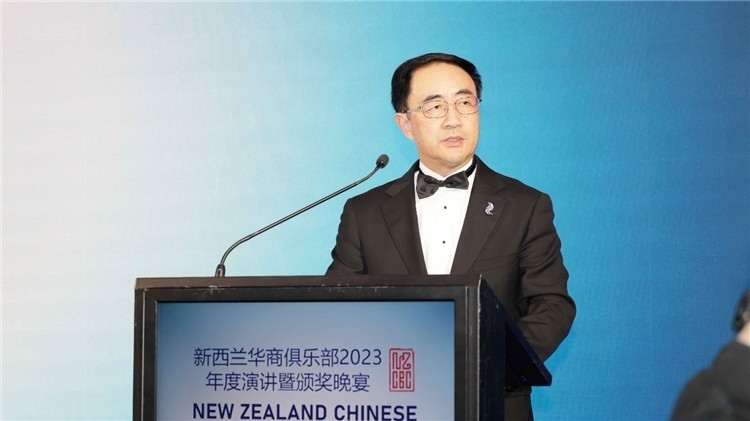 新西蘭華商聯(lián)合總會主席楊健。攝影：張凱