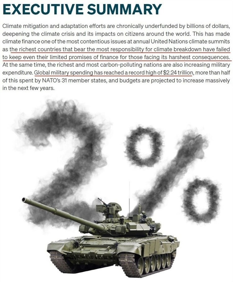 看看北約的“碳足跡”，就知道西方的氣候承諾有多扯