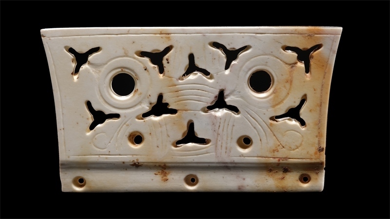 M106出土冠狀器。國家文物局供圖