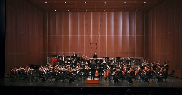 音樂會現(xiàn)場。學(xué)校供圖