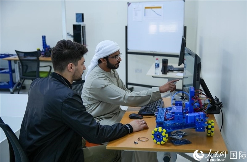 培訓中心展示。人民網(wǎng)塔里克·易卜拉欣攝