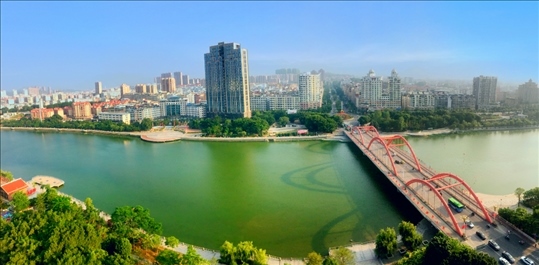 木蘭溪。傅振宇 攝