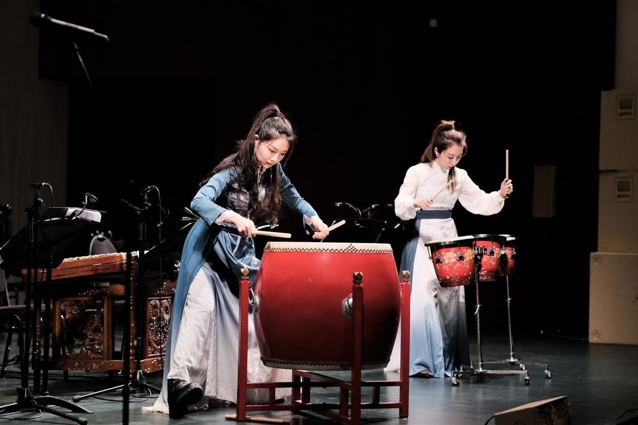 2024“歡樂春節(jié)”新春民族音樂會(huì)演出現(xiàn)場(chǎng)。于子恒攝