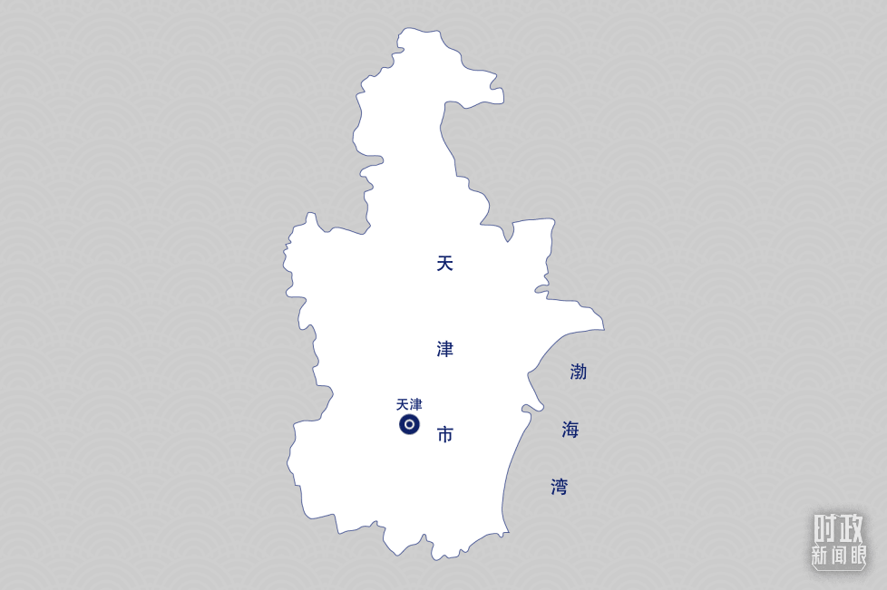 △天津考察點(diǎn)示意圖