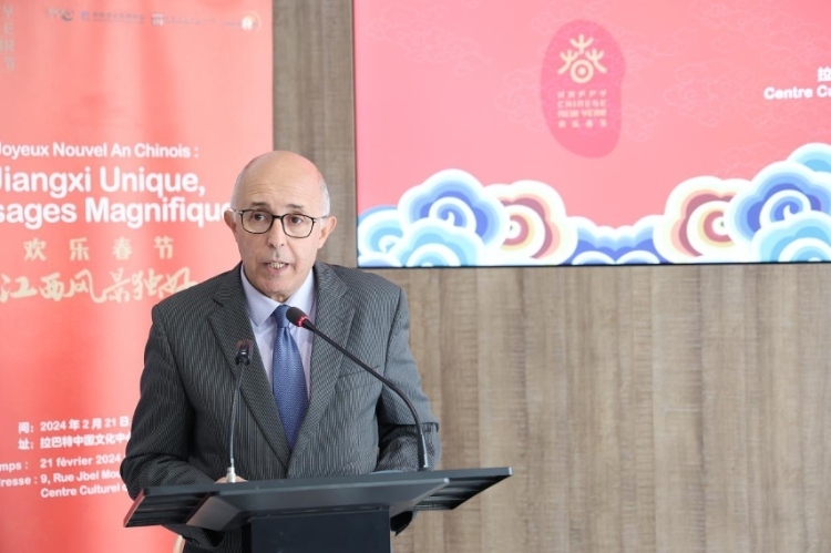 拉巴特文化藝術(shù)遺產(chǎn)復(fù)興協(xié)會(huì)主席德里希致辭?；艟z