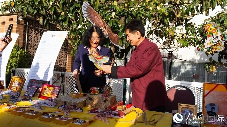 山東非物質(zhì)文化遺產(chǎn)濰坊風(fēng)箏。荊韻 攝