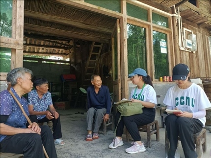 △ 2022年7月，華中師范大學(xué)生命科學(xué)學(xué)院鄉(xiāng)村振興之旅暑期實(shí)踐隊(duì)赴湖北省恩施市宣恩縣長潭河侗族鄉(xiāng)開展“生態(tài)文明助力鄉(xiāng)村振興”暑期社會實(shí)踐活動。