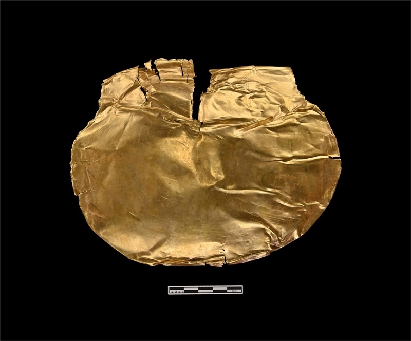 金覆面。中國文物報(bào)社供圖