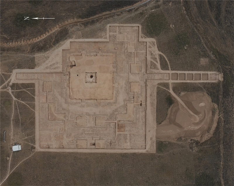 四角坪遺址平面圖。中國文物報(bào)社供圖