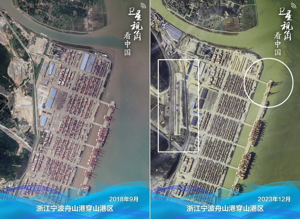 浙江寧波舟山港穿山港區(qū)新建1個泊位及鐵路穿山港站。