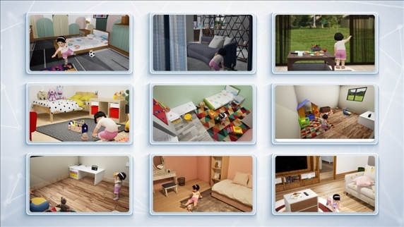 通用智能人“通通”可以自主應(yīng)對多變的場景。受訪者供圖