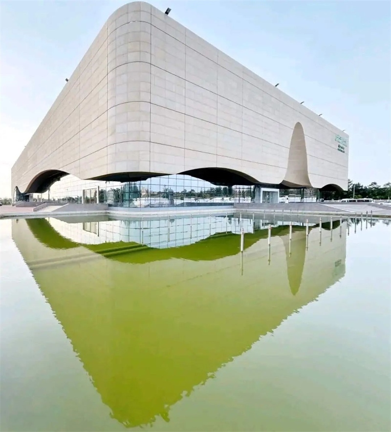 中國(guó)政府援建阿爾及爾歌劇院。大使館供圖