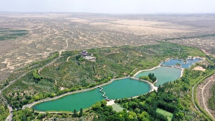 △2023年6月7日，寧夏靈武市白芨灘國(guó)家級(jí)自然保護(hù)區(qū)。