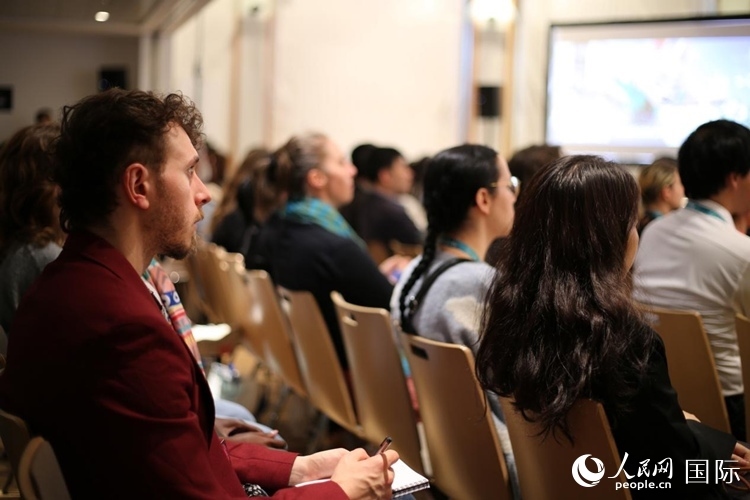 中國(guó)優(yōu)秀動(dòng)畫(huà)作品推介會(huì)現(xiàn)場(chǎng)。人民網(wǎng)記者 于超凡攝