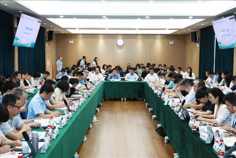 守正創(chuàng)新推動思政課建設(shè)內(nèi)涵式發(fā)展學(xué)術(shù)研討會現(xiàn)場。武漢大學(xué)供圖