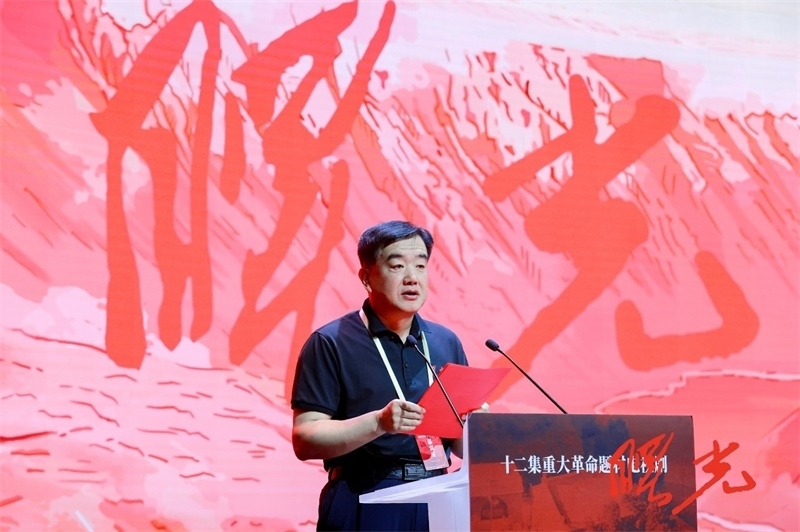 陜西省榆林市米脂縣委副書記、縣長楊樹森致辭