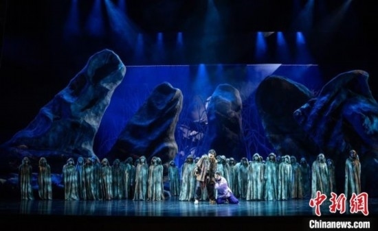 歌劇《原野》劇照。 中國音樂學院供圖