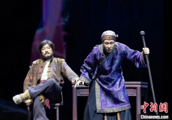 歌劇《原野》劇照。 中國音樂學院供圖