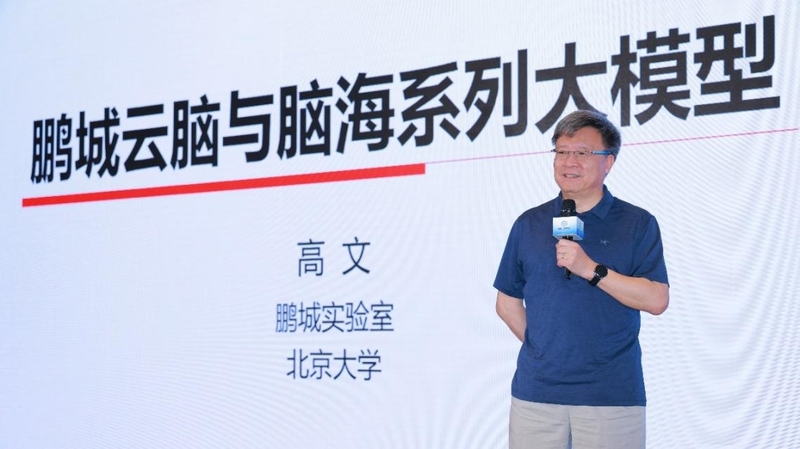 高文院士做大會(huì)特邀報(bào)告。主辦方供圖