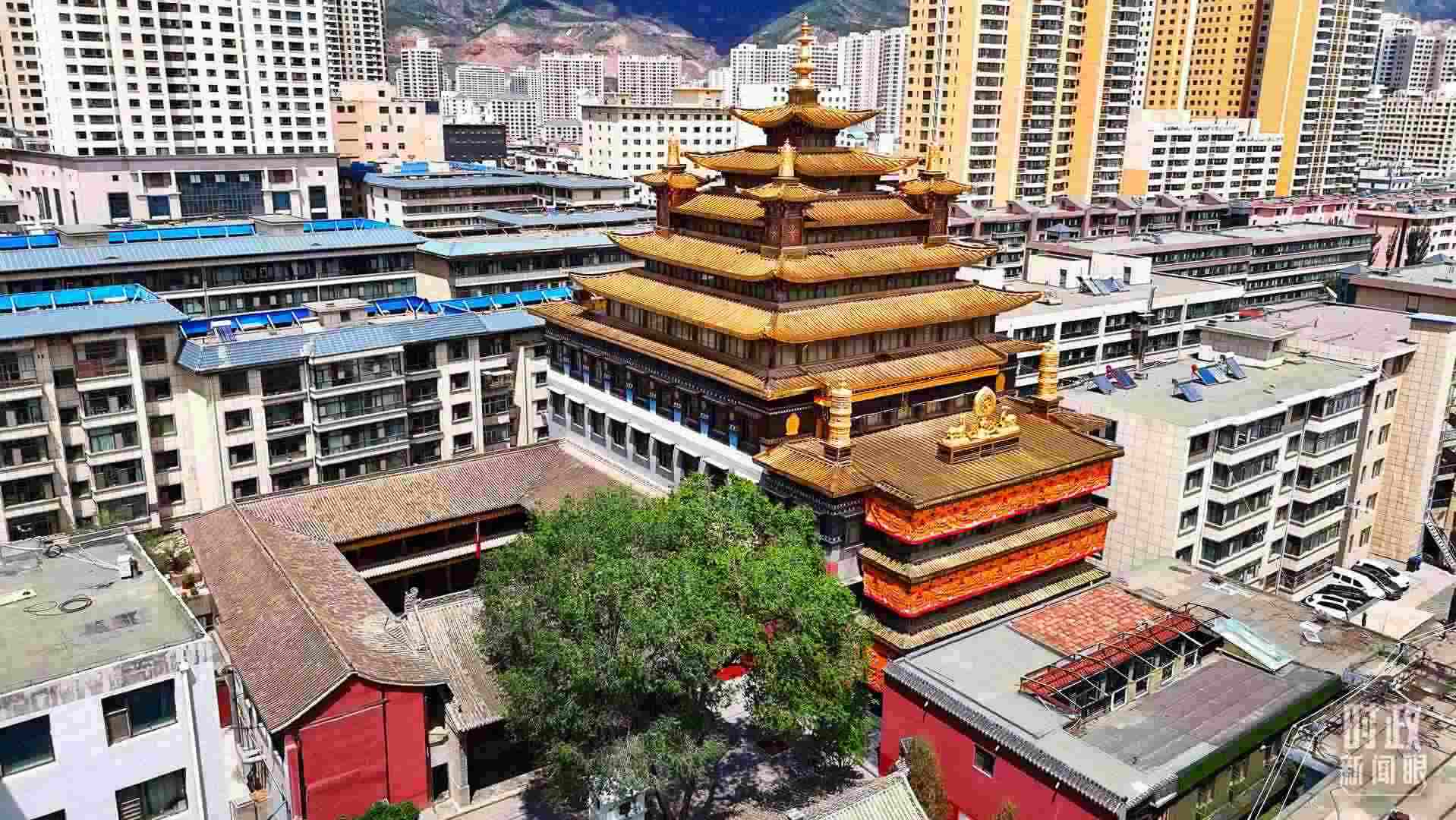 △宏覺寺。（總臺(tái)記者馬志原拍攝）