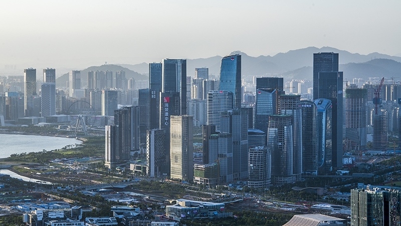 圖為深圳前海城市風(fēng)光。