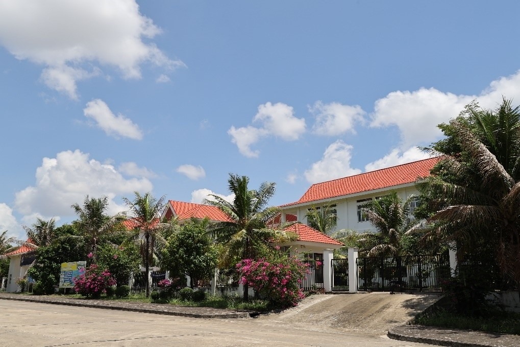 西哈努克省中柬友誼理工學院。西港特區(qū)公司供圖