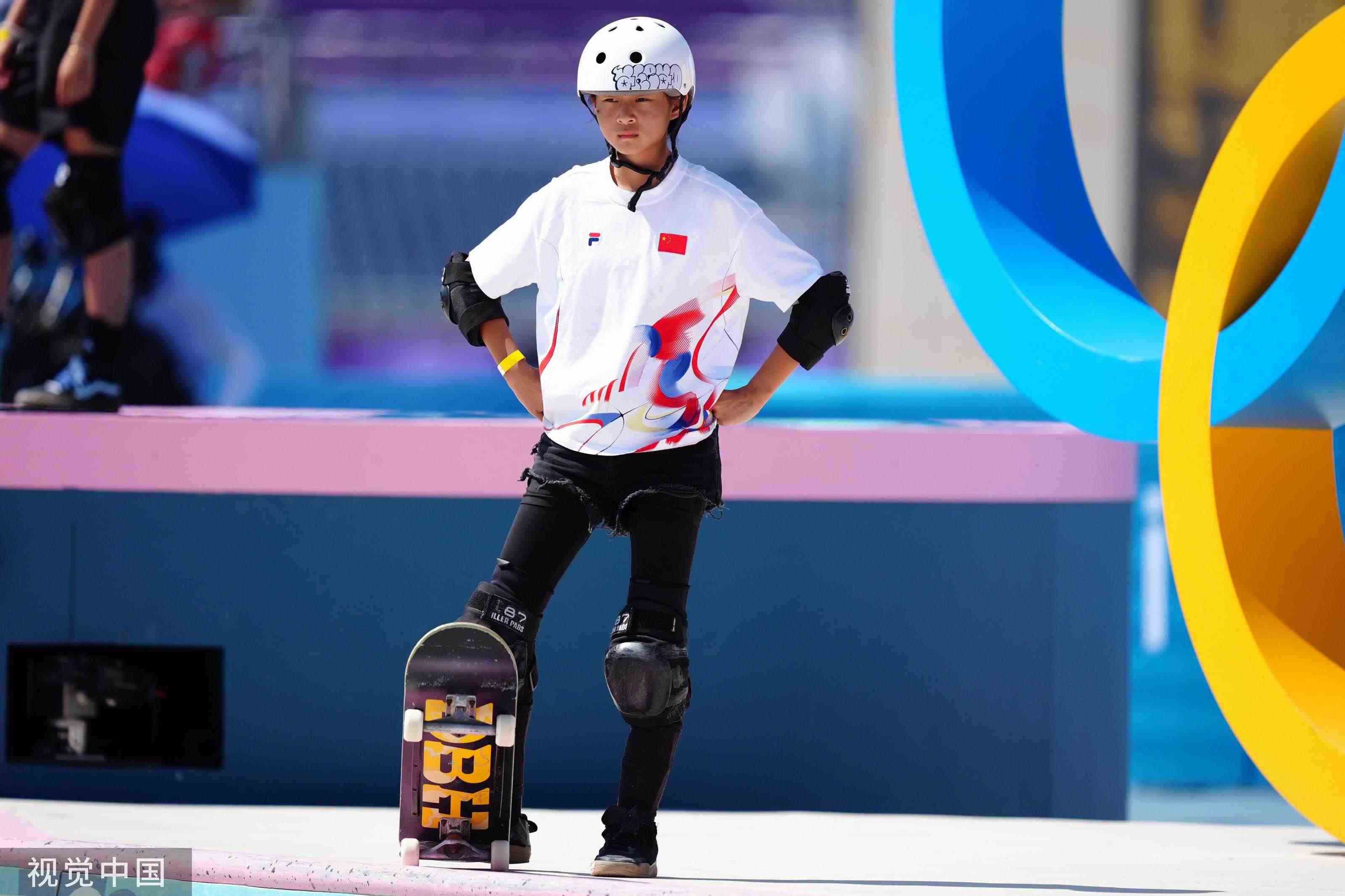 11歲的鄭好好出戰(zhàn)奧運(yùn)會 圖片來源：視覺中國