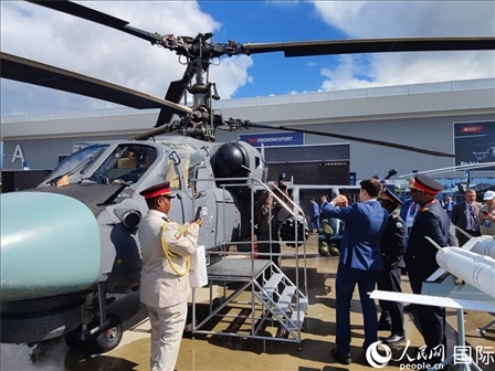 俄羅斯“軍隊(duì)-2024”國際軍事技術(shù)論壇現(xiàn)場。人民網(wǎng)記者 于宏建攝