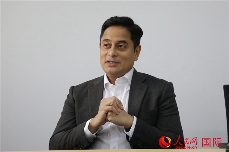 8月16日，雪蘭莪州創(chuàng)新與數(shù)字基礎(chǔ)設(shè)施執(zhí)行委員會主席法米接受人民網(wǎng)專訪。人民網(wǎng) 王婧攝