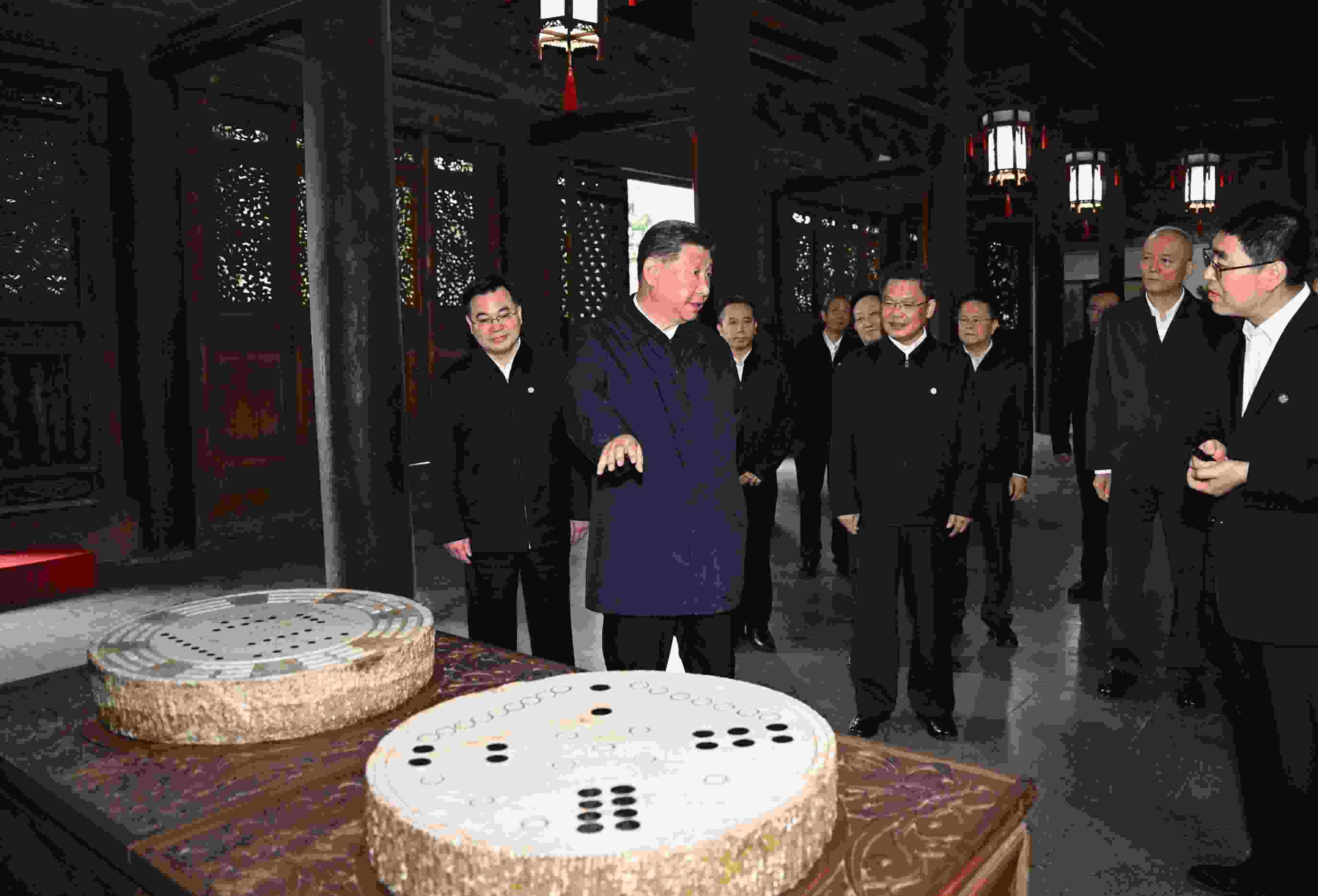 2024年9月10日，習近平總書記在甘肅天水考察了全國重點文物保護單位伏羲廟。