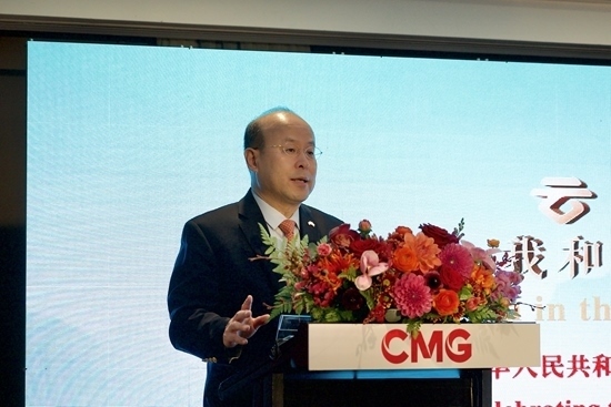 中國駐澳大利亞大使肖千出席活動并致辭。張舒惠攝