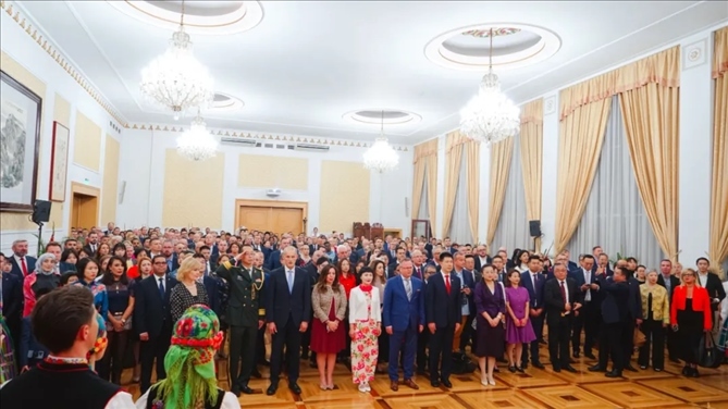 招待會(huì)現(xiàn)場(chǎng)。中國駐波蘭大使館供圖