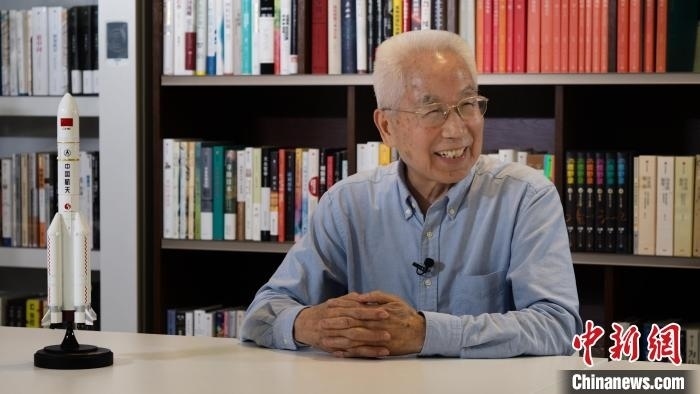 中國工程院院士龍樂豪。(中國運(yùn)載火箭技術(shù)研究院供圖)