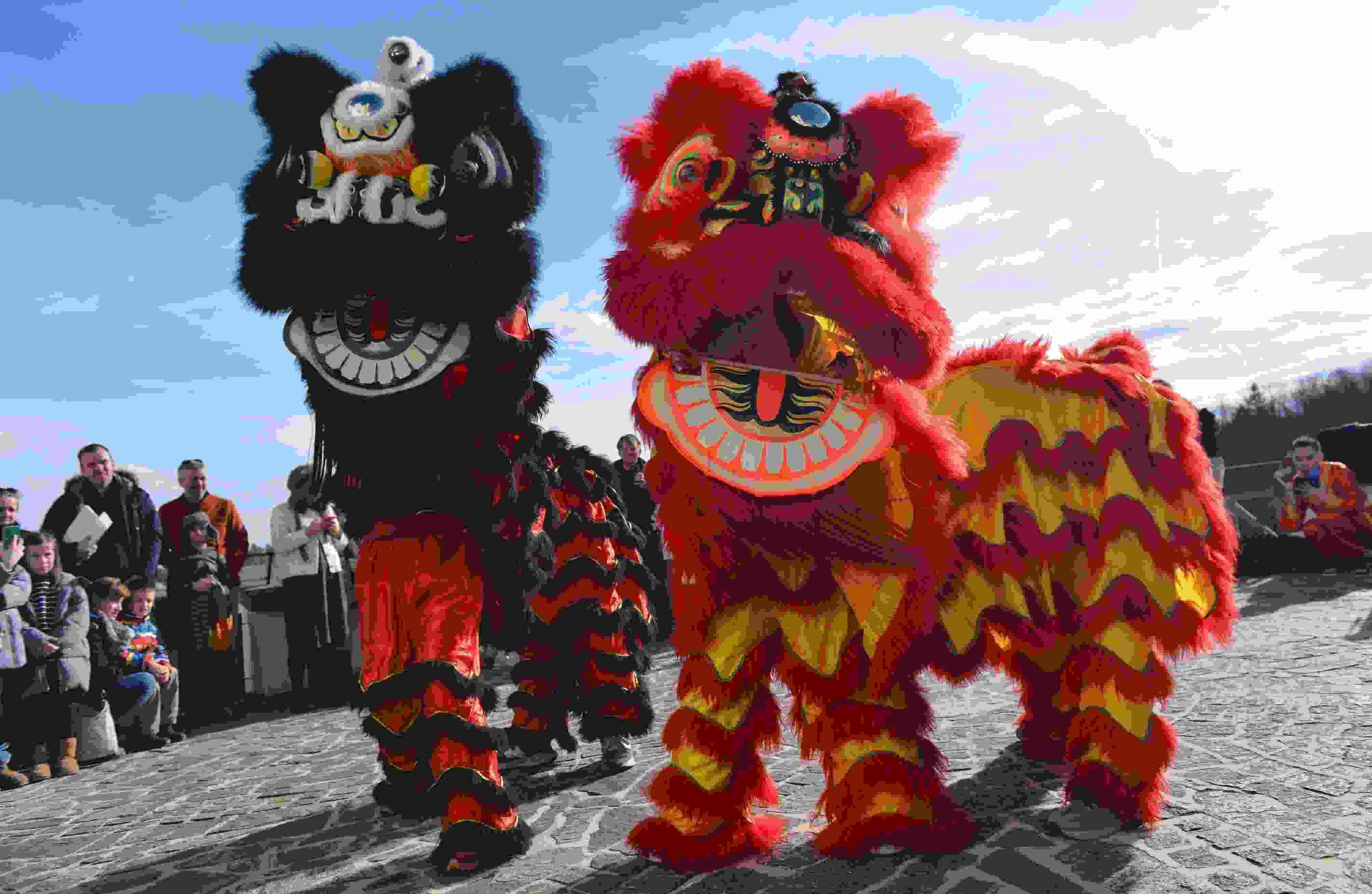 △當(dāng)?shù)貢r(shí)間2024年2月4日，克羅地亞克拉皮納，薩格勒布大學(xué)孔子學(xué)院舉辦一系列活動(dòng)，迎接中國(guó)農(nóng)歷龍年春節(jié)。