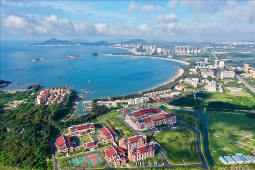 東山縣（無人機拍攝）。