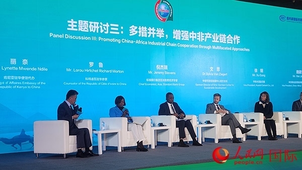 來賓在論壇主題研討三發(fā)言。人民網(wǎng)記者 萬宇攝